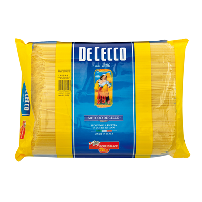 DE CECCO Grießnudeln Quadratische Spaghetti Nr. 3 1 Packung. 3kg