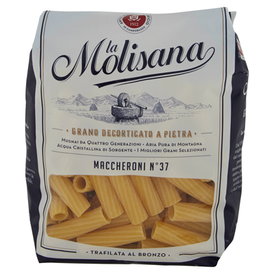 LA MOLISANA Grießnudeln Maccheroni-Packung. 1 kg