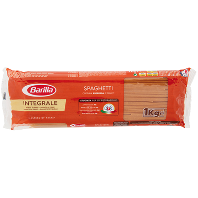 Barilla Wholemeal Pasta Spaghetti 1 pack. kg 1