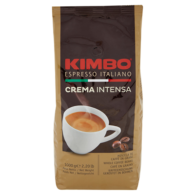 KIMBO Caffè in grani crema intensa sacco 1 kg