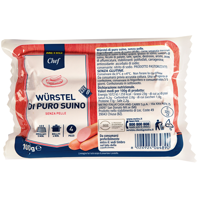 Reine Schweinswurst 1kg