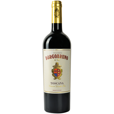 BORGOBRUNO Toskanischer Rotwein IGT 6 Flaschen. 75 cl