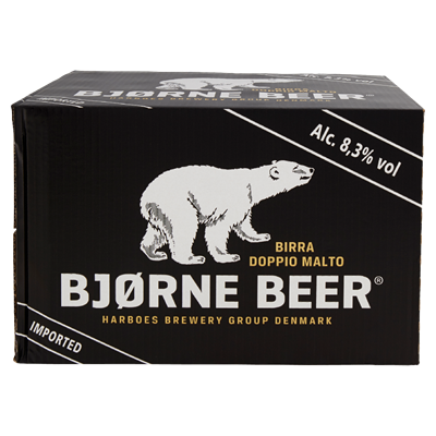 BJORNE Birra doppio malto 24 bott. 33 cl