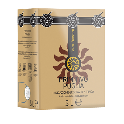 SOURCE FRONTINI Primitivo Puglia IGT Bag in Box 5 Liter Im Angebot