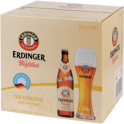 ERDINGER Birra weiss 12 bott. CL 50