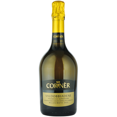 CORNER Valdobbiadene Prosecco Superiore DOCG Extra dry Millesimato 1 bott. 75 cl