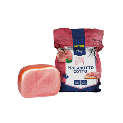 Prosciutto cotto 1 a metà sottovuoto 4,3 kg