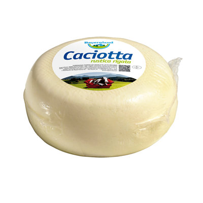 Bayernland Rustikal gestreift Caciotta 1 Packung. 2,6 kg