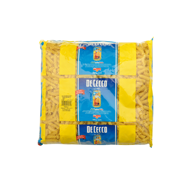 Fusilli semolina pasta n.34 DE CECCO 1 pack. kg 3