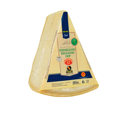 Parmigiano reggiano DOP 24 mesi  1/16 di forma 2,5 kg